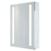 RAK Ceramics Sagittarius LED Illuminated Mirrored Bluetooth Cabinet With Demister 700x500mm - RAKSAG5001