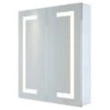 RAK Ceramics Sagittarius LED Illuminated Mirrored Bluetooth Cabinet 700x600mm - RAKSAG5002 -Luxe Bathrooms r a raksag5002