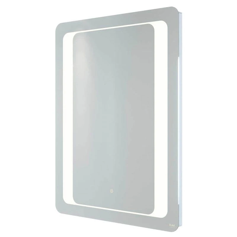 RAK Ceramics Tanzanite LED Illuminated Portrait Mirror With Switch And Demister Pad 800x600mm - RAKTAN5001 3 RAK Ceramics Tanzanite LED Illuminated Portrait Mirror With Switch And Demister Pad 800x600mm - RAKTAN5001