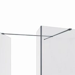 RAK Ceramics Feeling T Connector - Black - RAKFTC504