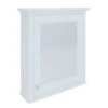 RAK Ceramics Washington 600mm Mirror Cabinet In White (W650 X H750mm) - RAKWMC60500 -Luxe Bathrooms rakwmc60500
