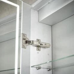 Sensio Sonnet Double Door Diffused LED Cabinet Mirror 700x600x132mm - SE30394C0 11 Sensio Sonnet Double Door Diffused LED Cabinet Mirror 700x600x132mm - SE30394C0 -Luxe Bathrooms s e sensio se30394c0 4