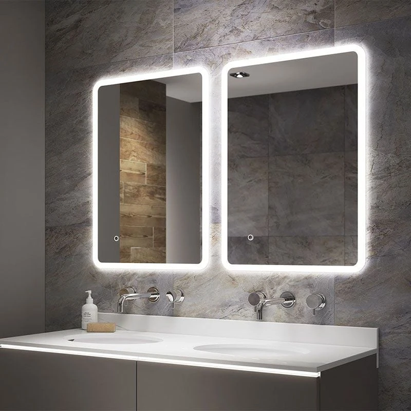 Sensio Libra Ultra Slim Colour Changeable LED Mirror 800x600x10mm - SE30995P0 4 Sensio Libra Ultra Slim Colour Changeable LED Mirror 800x600x10mm - SE30995P0 - Image 2