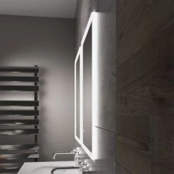 Sensio Libra Ultra Slim Colour Changeable LED Mirror 700x500x10mm - SE30895P0 -Luxe Bathrooms s e sensio se30795p0 2