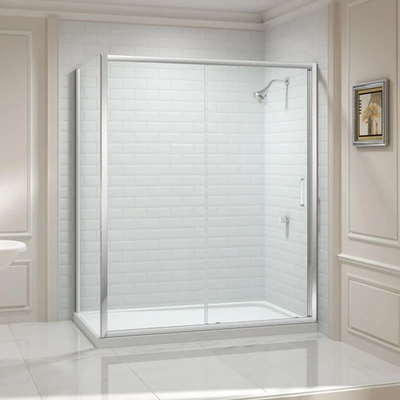 Merlyn 8 Series Sliding Shower Door With Tray 1700mm - MS88281 9 Merlyn 8 Series Sliding Shower Door With Tray 1700mm - MS88281 - Image 7