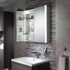 Sensio Aspen Double Bathroom Cabinet Mirror With Diffused LED's - SE30816C0
