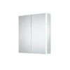 Sensio Ainsley Double Door Diffused LED Cabinet Mirror With Bluetooth 700x664x130mm - SE30794C0