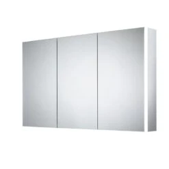 Sensio Ainsley Triple Door Diffused LED Cabinet Mirror With Bluetooth 700x1200x130mm - SE30994C0