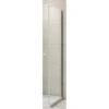 Merlyn 8 Series Frameless Hinged Bifold Side Panel 800mm - M82102 -Luxe Bathrooms sidepanelbifold 1