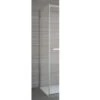 Merlyn 8 Series Frameless Hinge & Inline Side Panel 800mm - A0607D0 -Luxe Bathrooms sidepanelbifoldinline 1