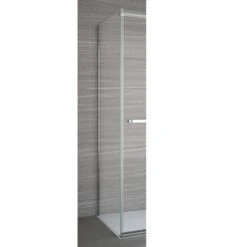 Merlyn 8 Series Frameless Hinge & Inline Side Panel 800mm - A0607D0